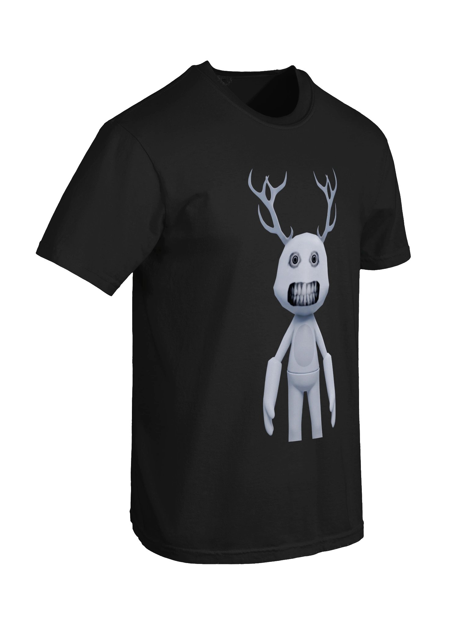 Wendigo Deer Anomaly T-Shirt – Cute Creepy Hospital Aesthetic Unisex Tee product image (72)