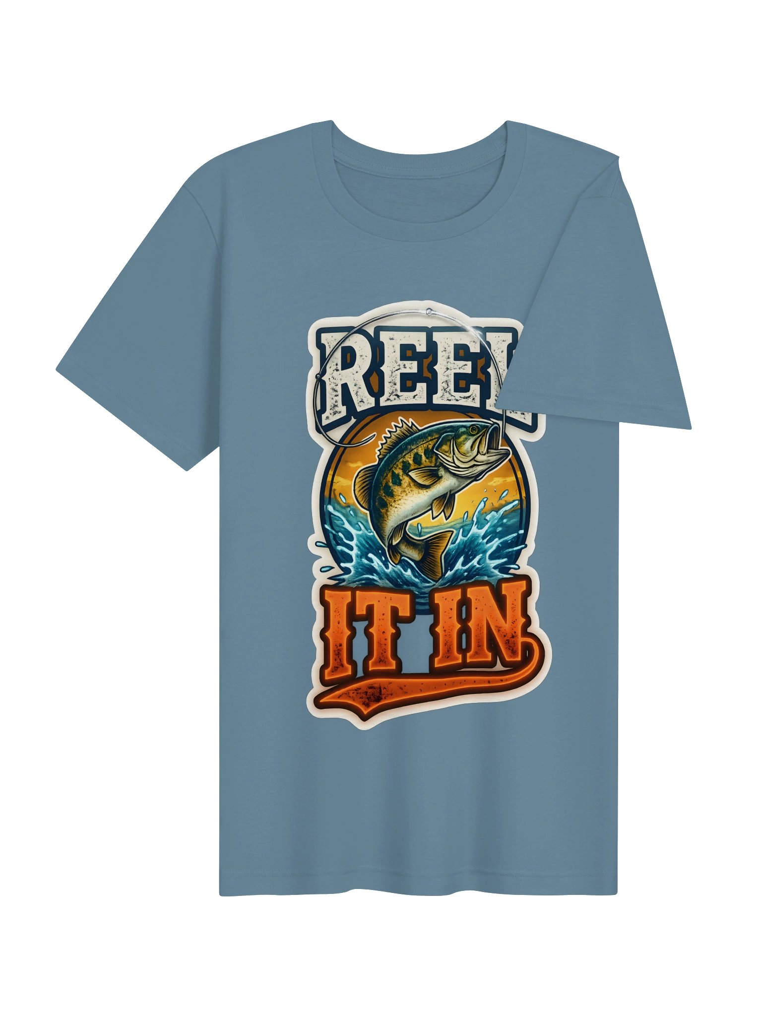 Reel It In Fishing Graphic Tee product image (13)