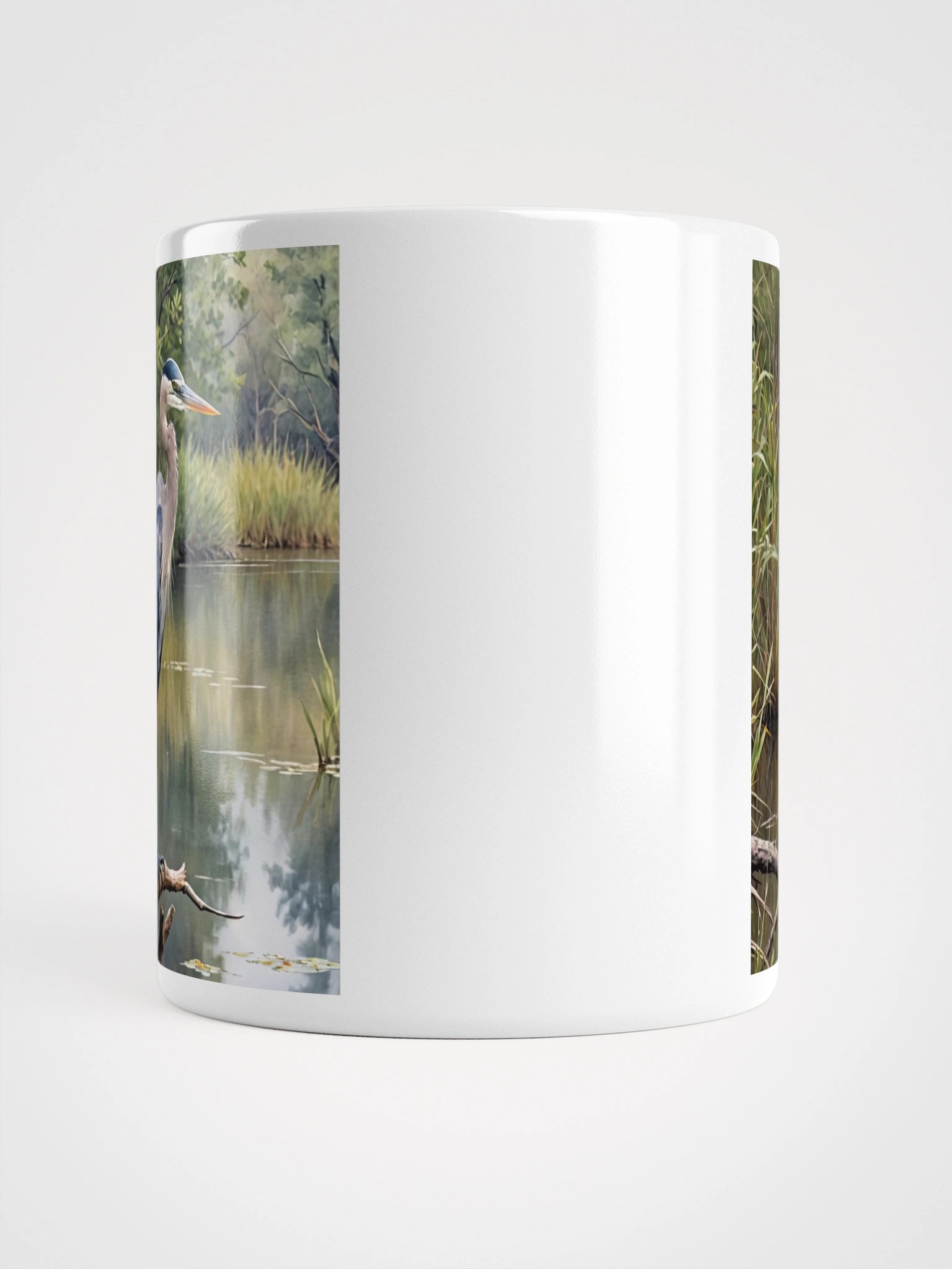 Great Blue Heron | Bird Coffee Mug product image (4)