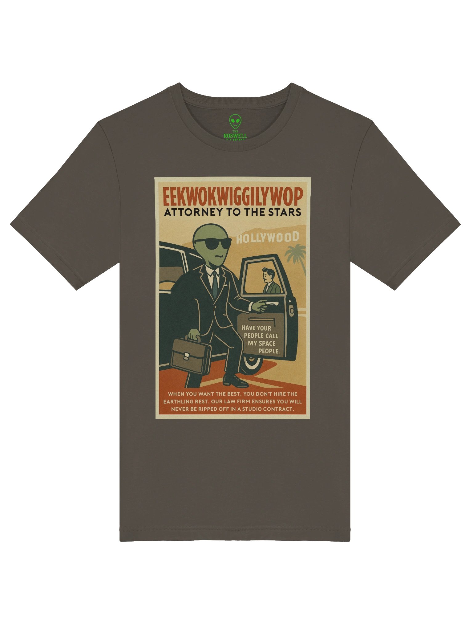 Attorney to the Stars Parody Roswell Aliens 1950's Retro Concert Tee Fit Unisex T-Shirt product image (29)