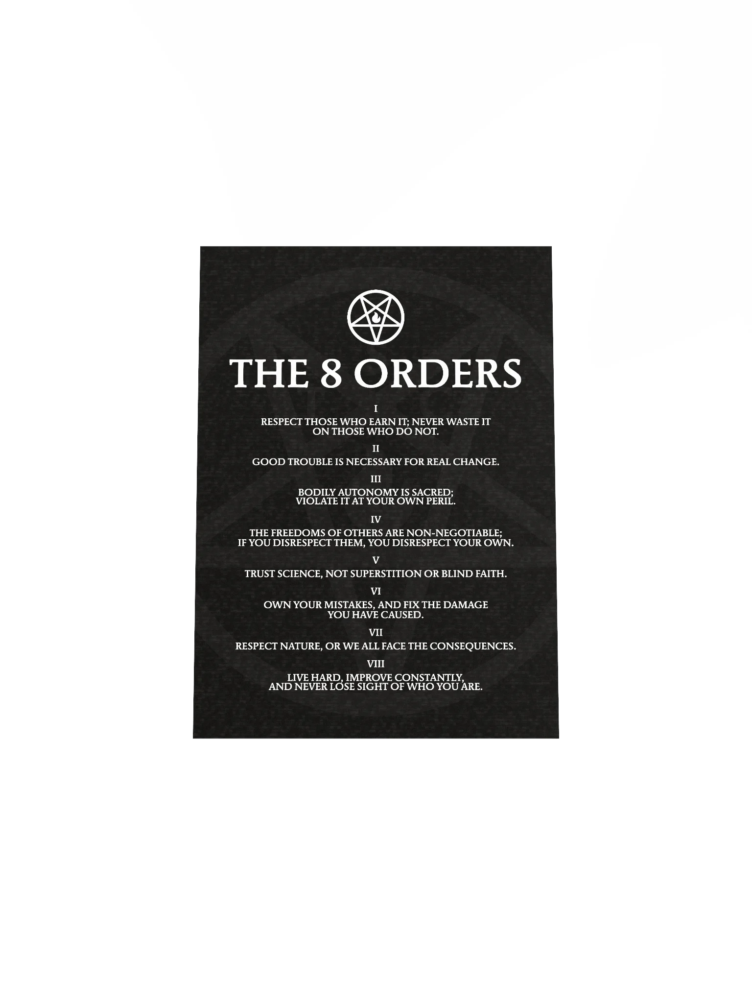 The 8 Orders - Poster product image (5)