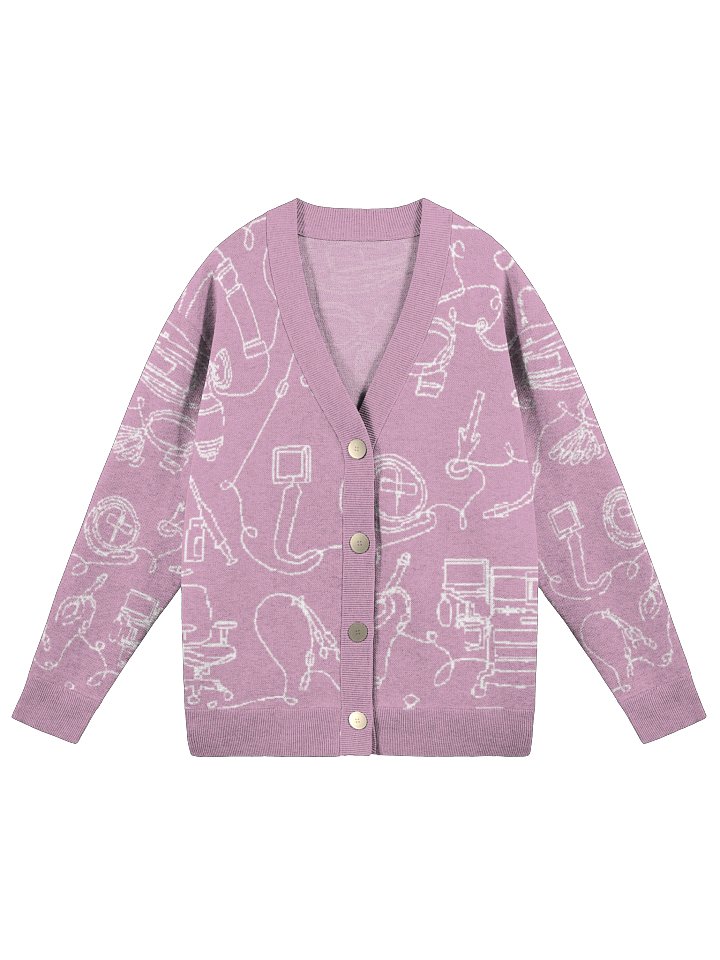 Service Lines (Anesthesia - Lilac Cardigan) product image (1)
