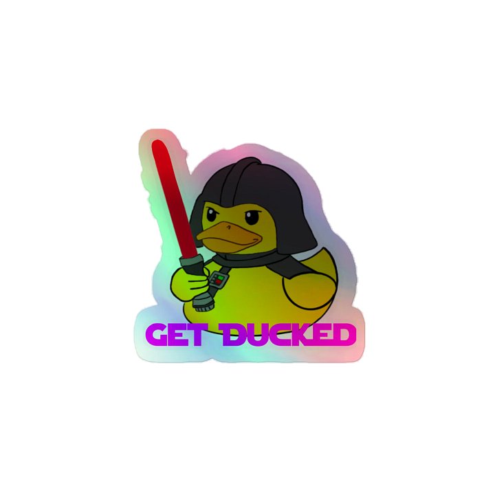 GET DUCKED STICKER product image (1)