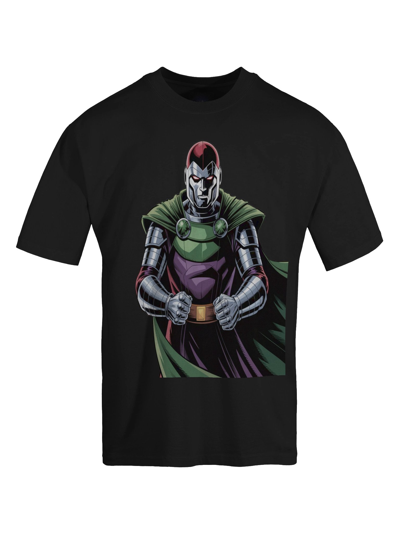 Dr. Doom's Veiled Tyranny – Premium Oversized Faded T-Shirt product image (1)