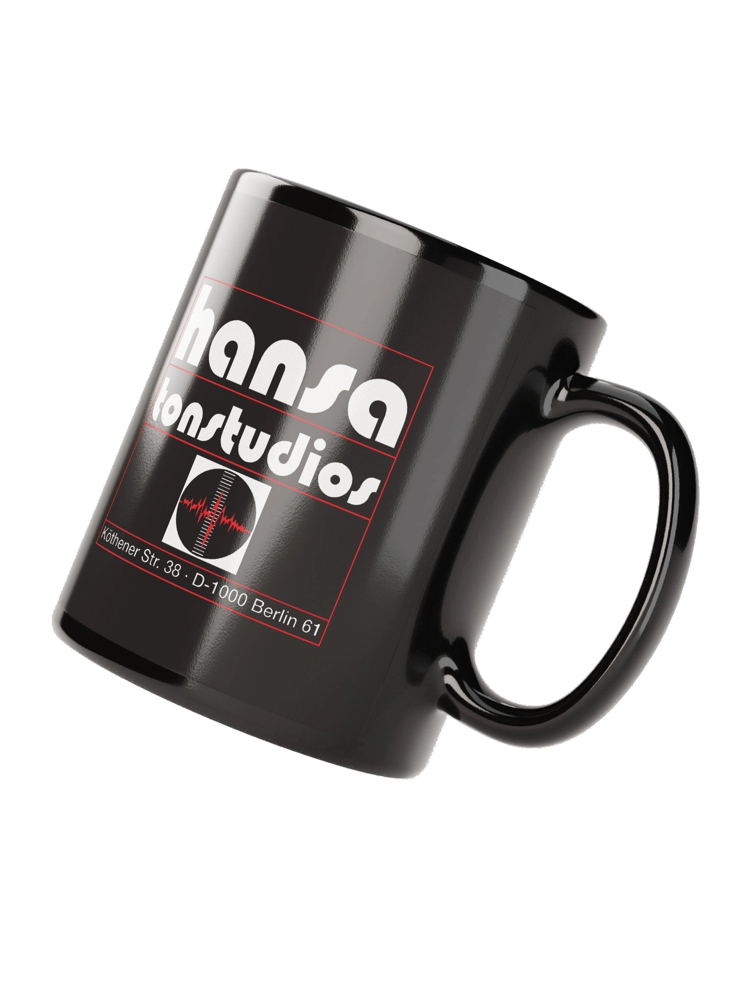 Black Vintage Logo Ceramic Mug product image (4)