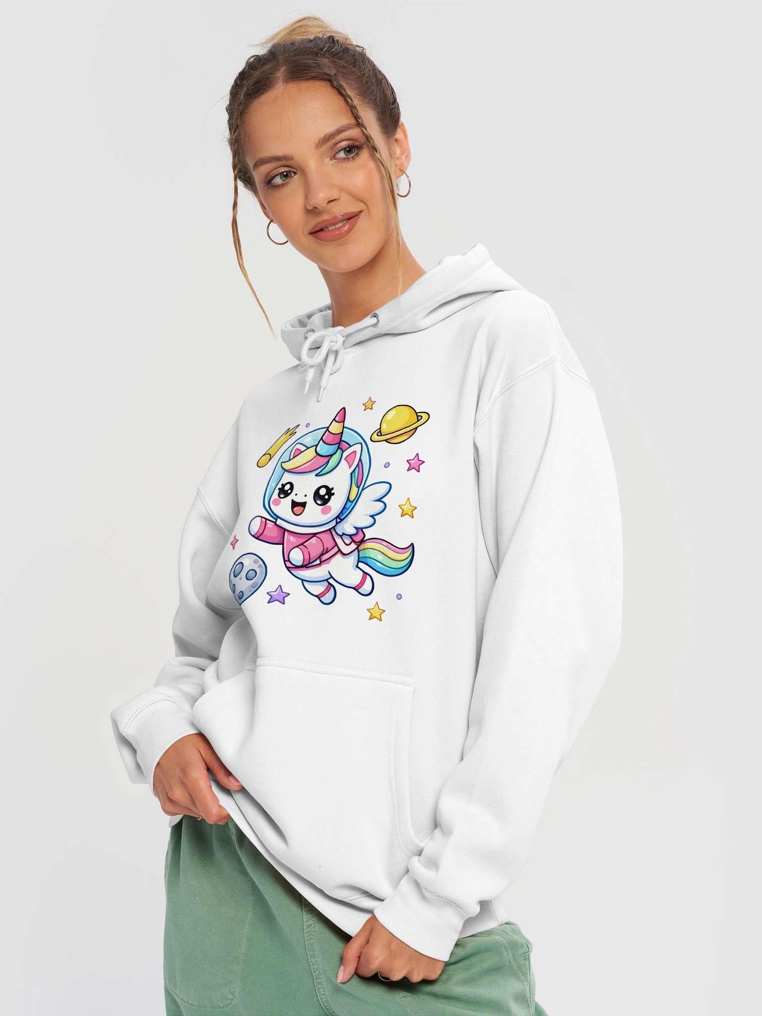 Cosmic Unicorn Adventure Hoodie product image (1)