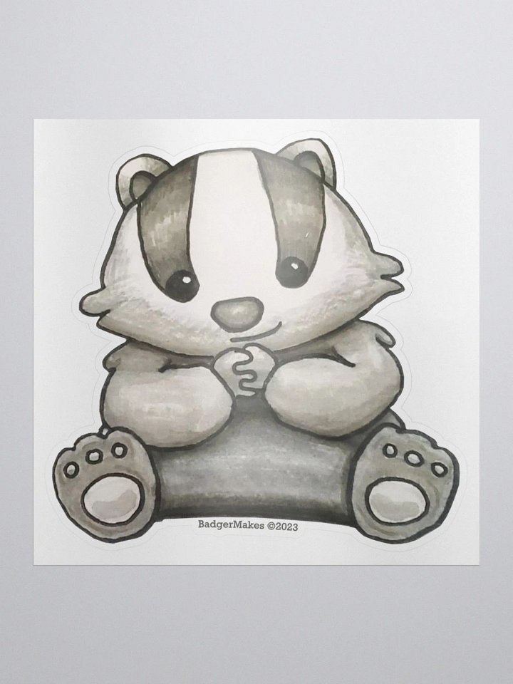 Baby Badger Sticker product image (1)