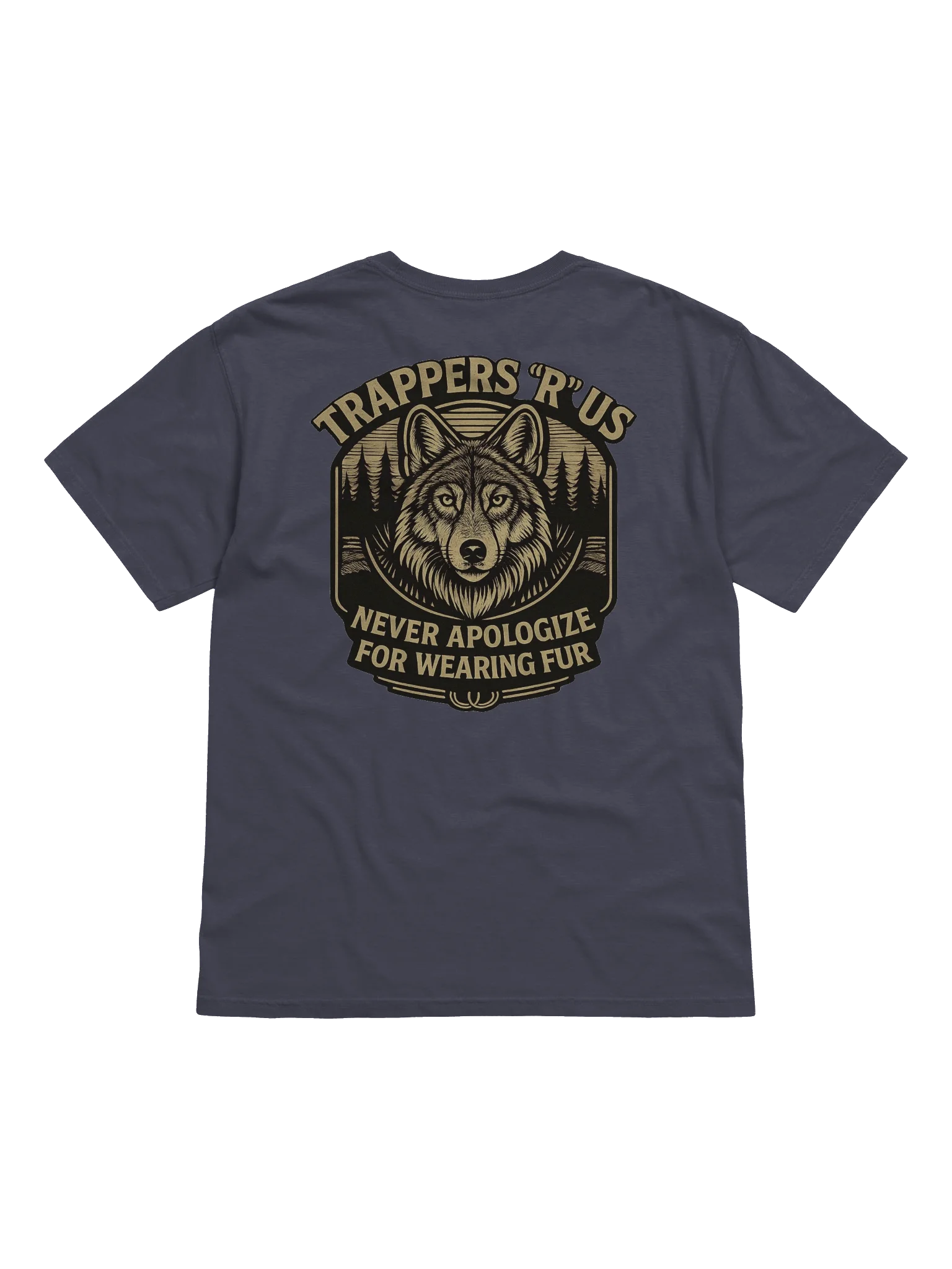 Never Apologize Wolfe Tee - Dark product image (15)