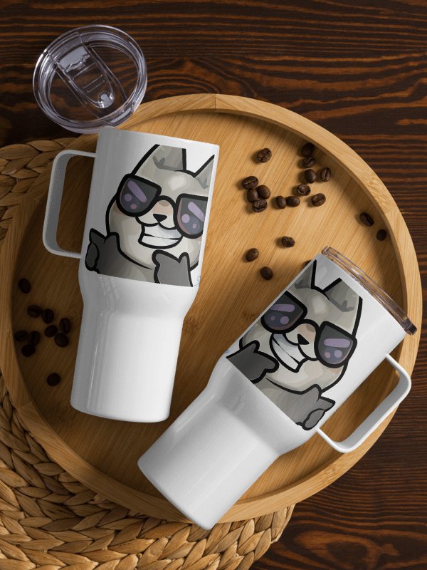 Ayy Travel Mug with Handle product image (1)