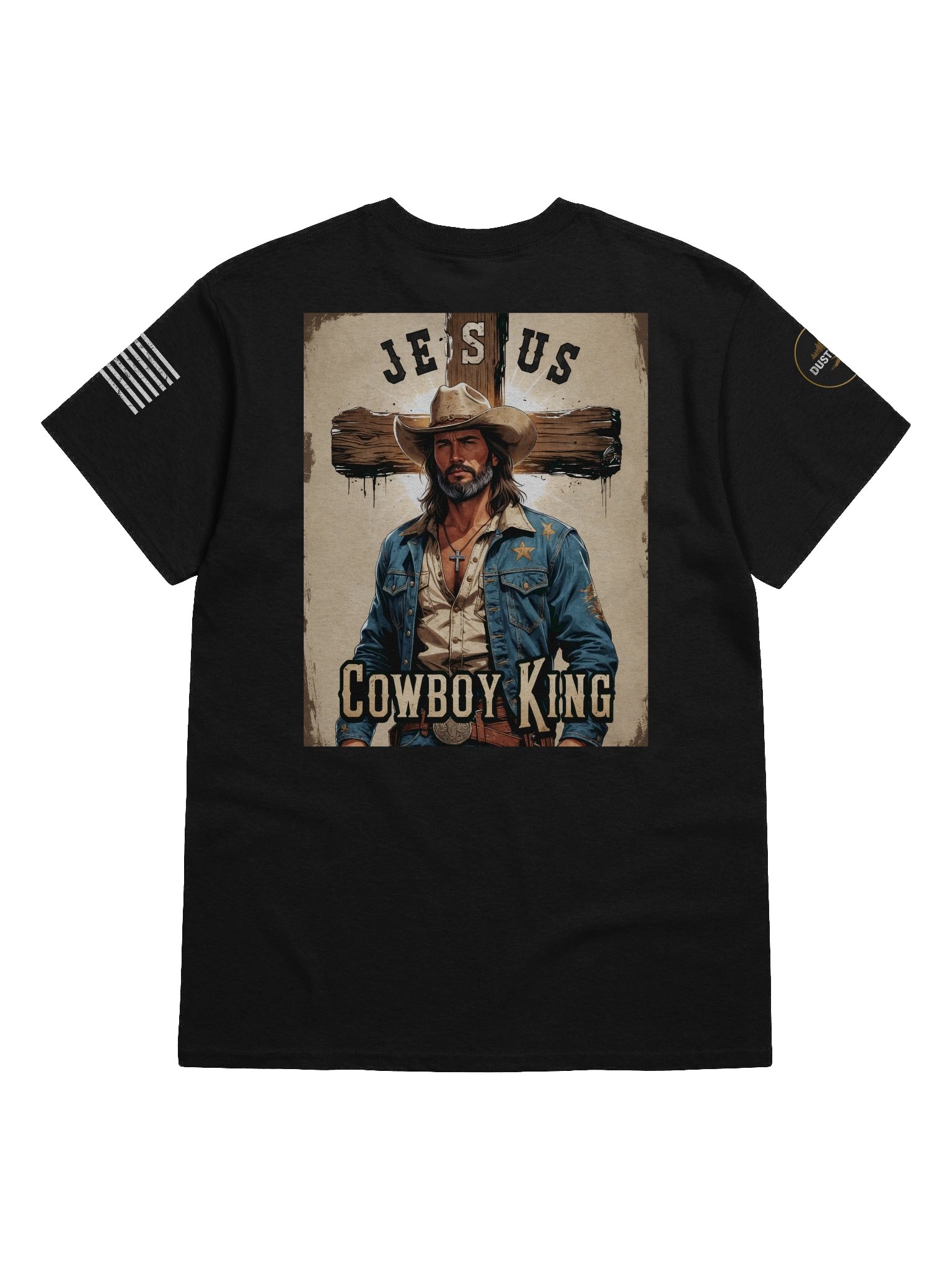 Jesus Cowboy King T-shirt product image (6)