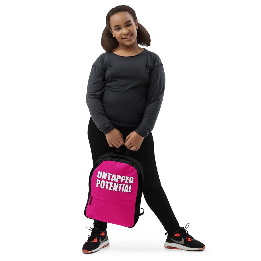 Untapped Potential Hot Pink Backpack product image (7)