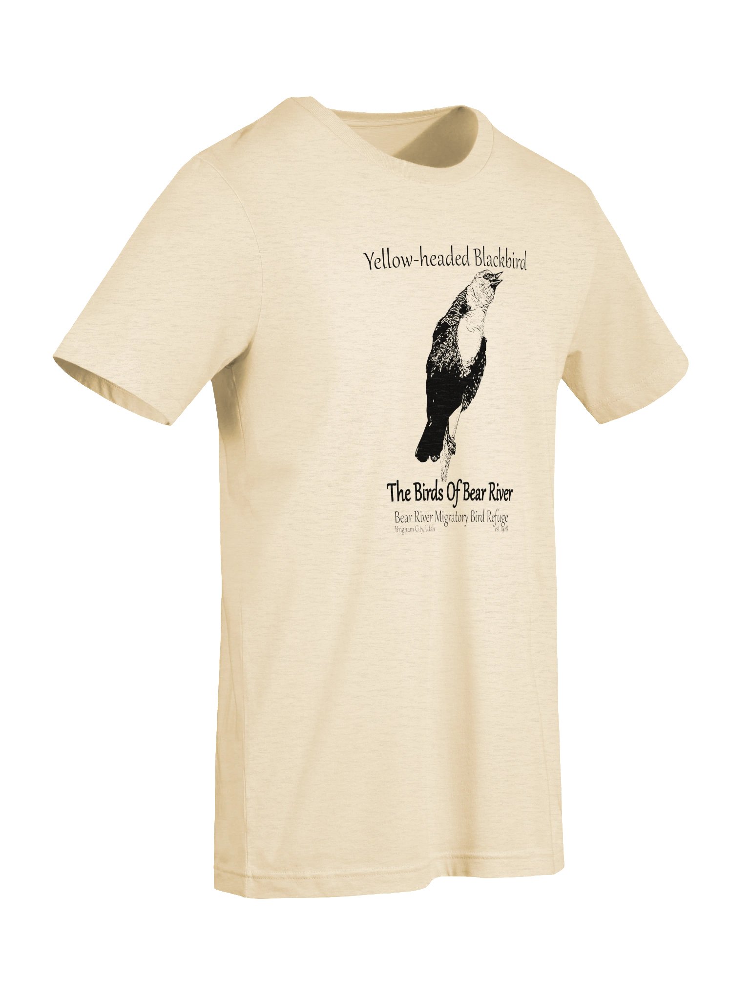 Birds of Bear River Yellow-headed Blackbird Unisex T-shirt product image (147)