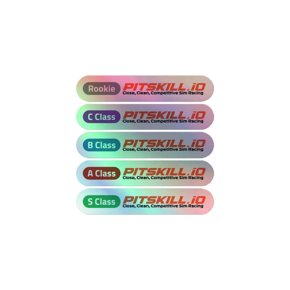 PitSkill License Sticker Pack product image (1)