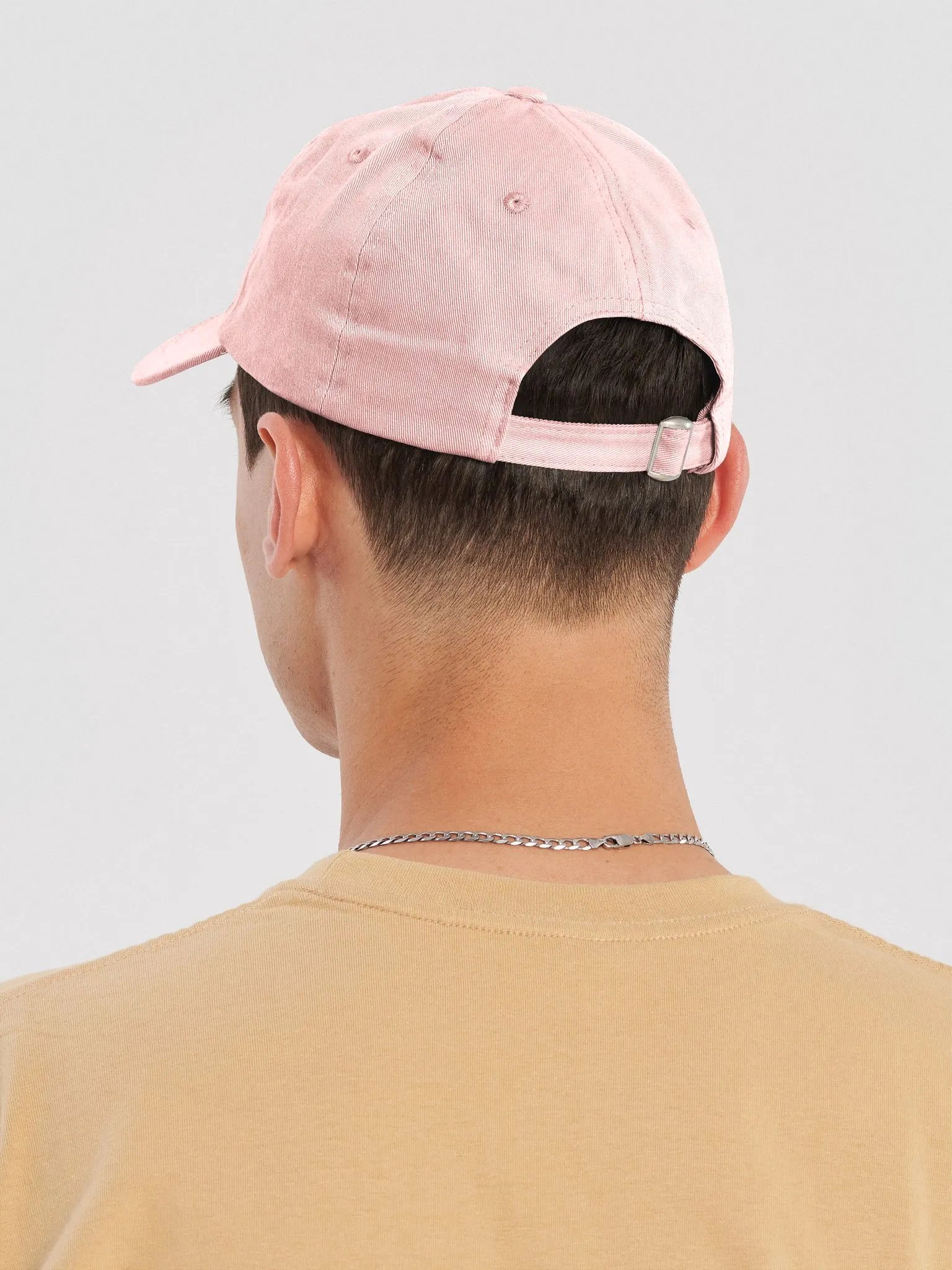 FUELED BY SPITE (pink thread) embroidered pastel dad hat product image (8)