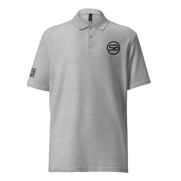 Logo Polo - Mens (Grey/White) product image (1)