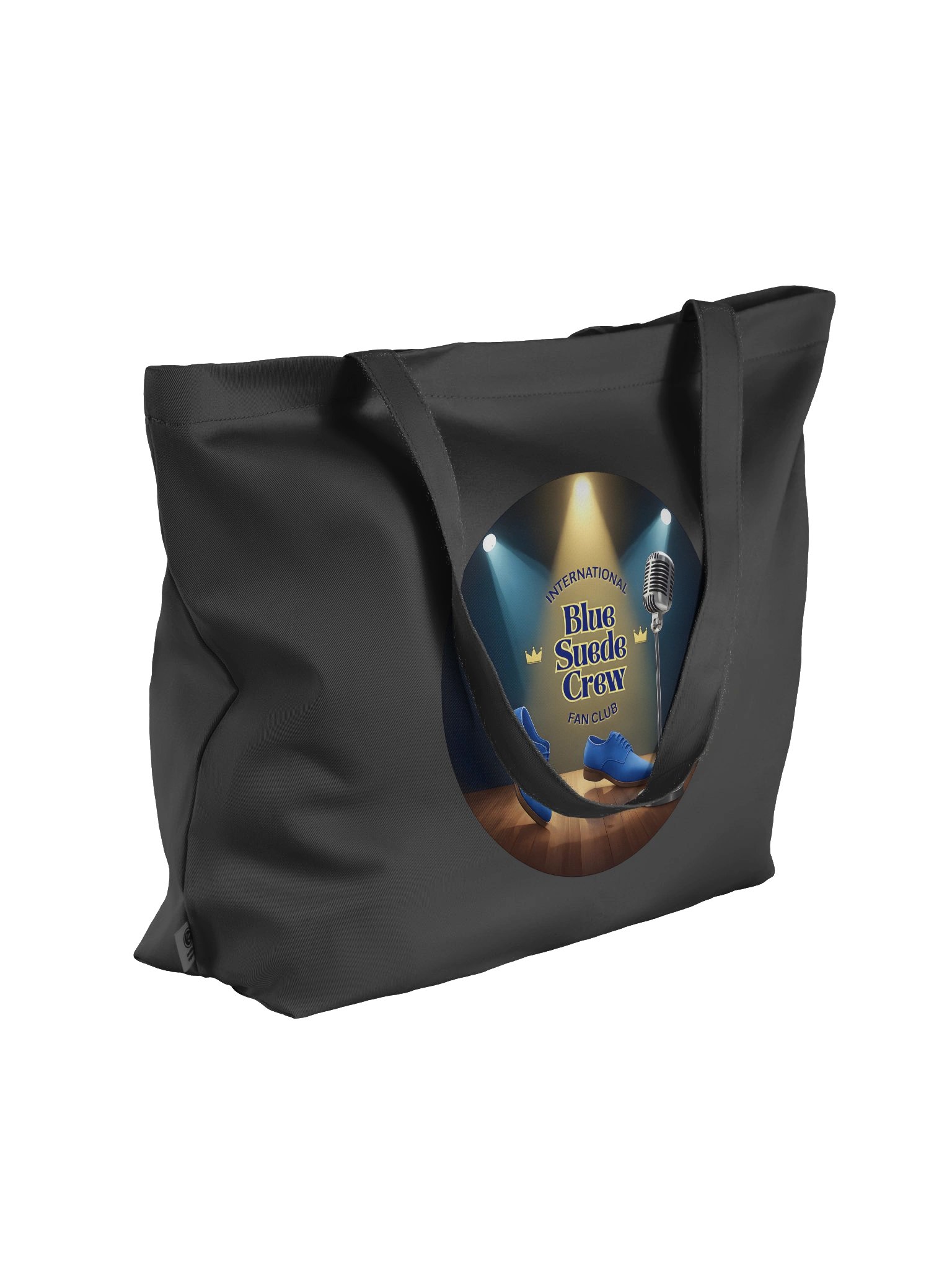 Vintage Blue Suede Stage Tote Bag product image (7)