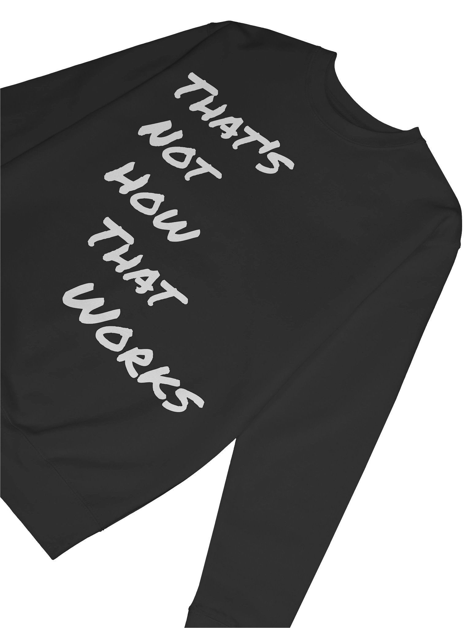 Critter Quote Sweatshirt (White Text) product image (6)