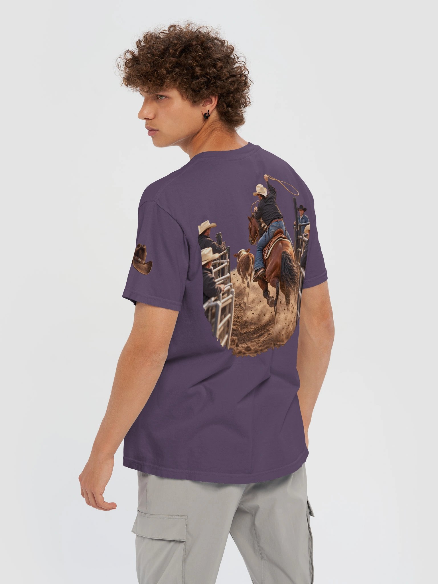 Calf Roping Out of the Box T-Shirt | BROKEN RODEO™ product image (80)