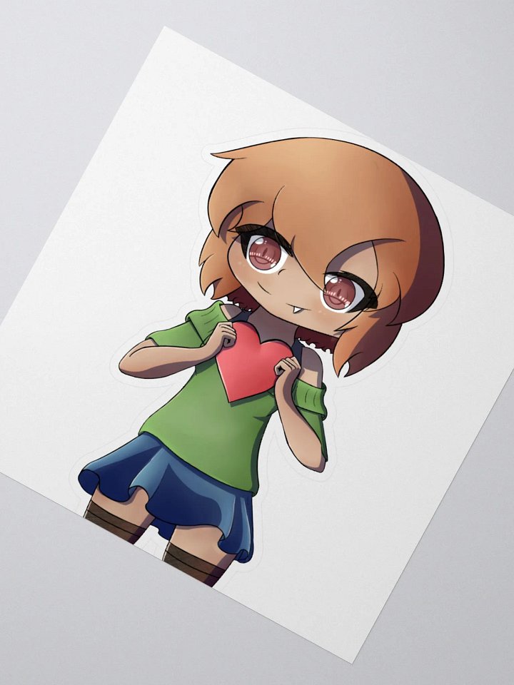 Miko Holding Heart Sticker! product image (4)
