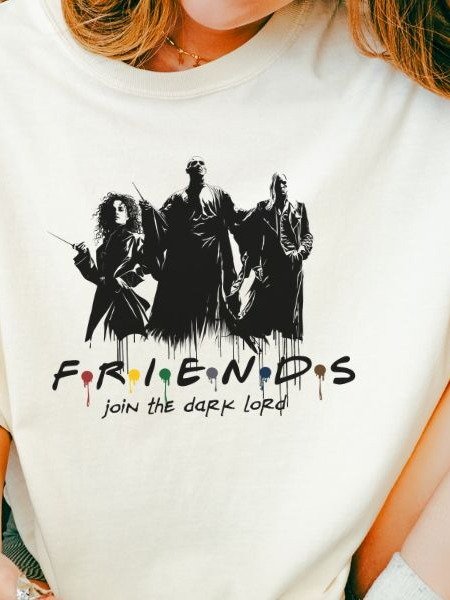 Friends Dark Lord Parody Funny Retro Fall Shirt product image (4)