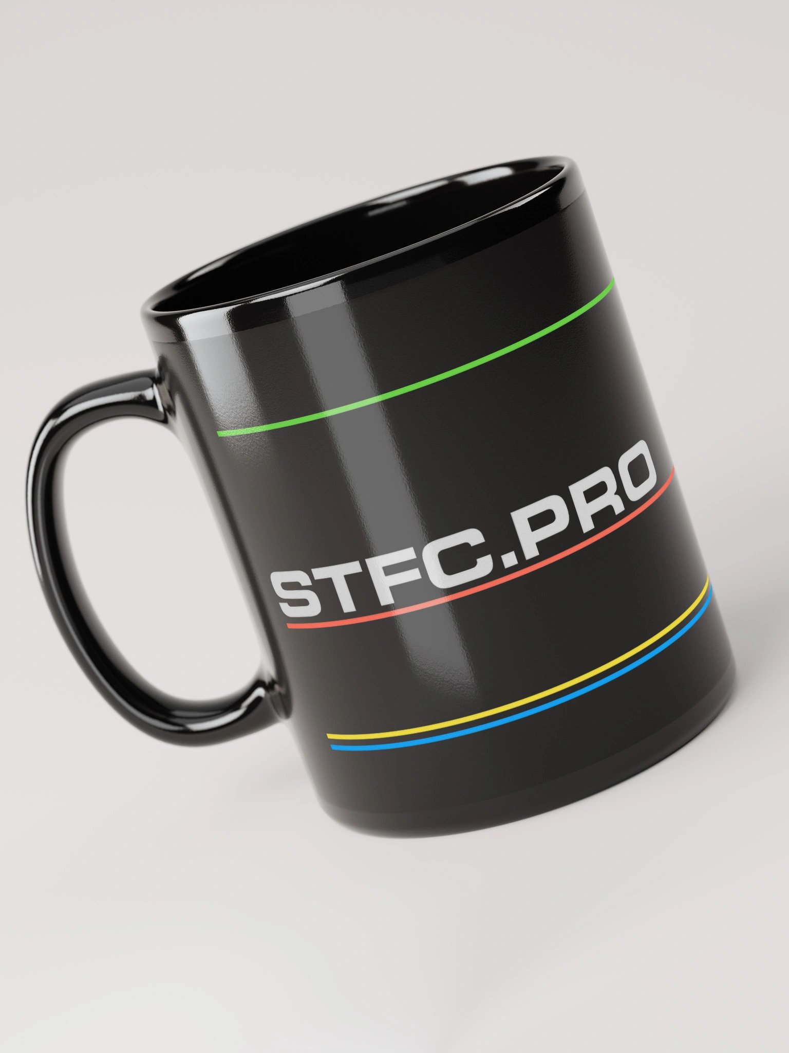 80s inspired STFC.PRO graph lines mug product image (6)