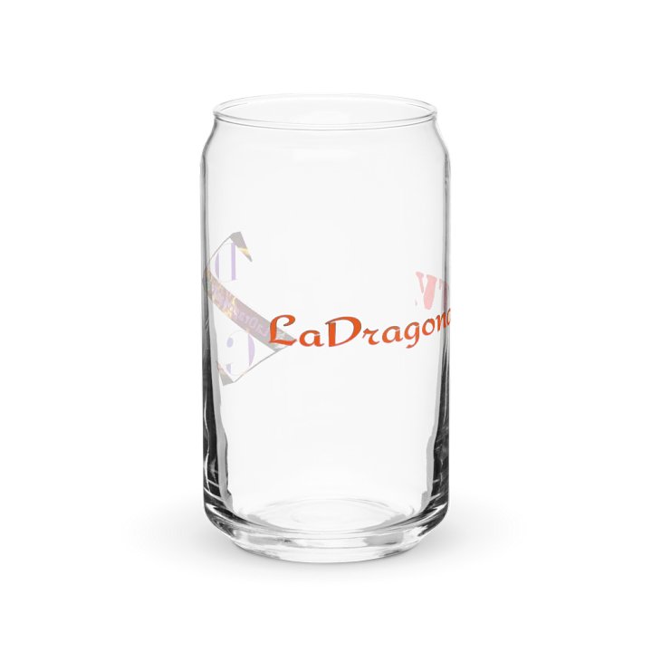Verrerie élégante en forme de canette : édition LaDragonazTv/ Elegant Can-Shaped Glassware: LaDragonazTv Edition product image (1)