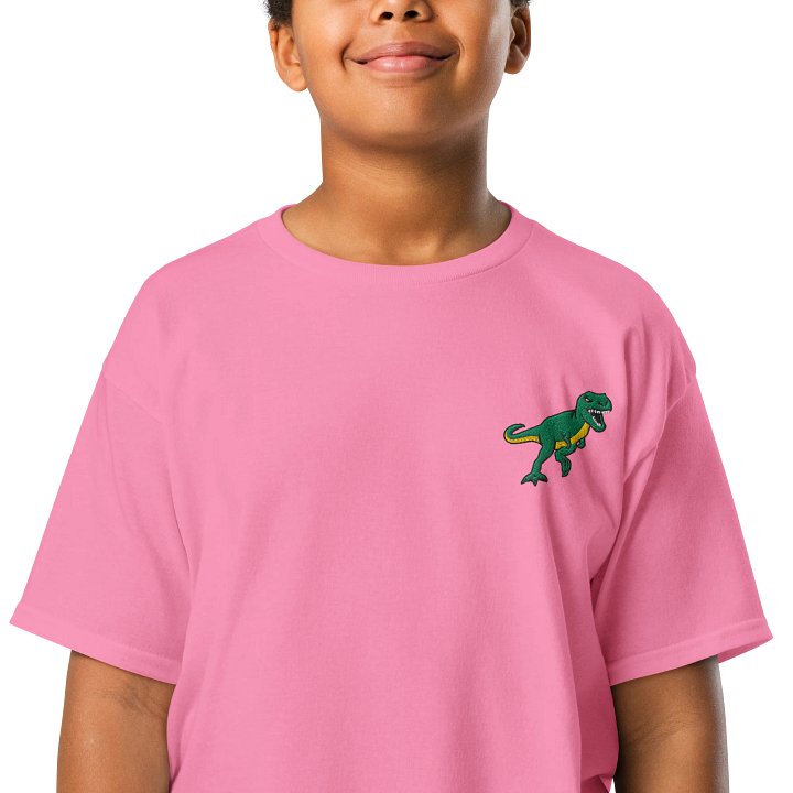 Youth Tyrannosaurs Rex Embroidered T-Shirt product image (2)