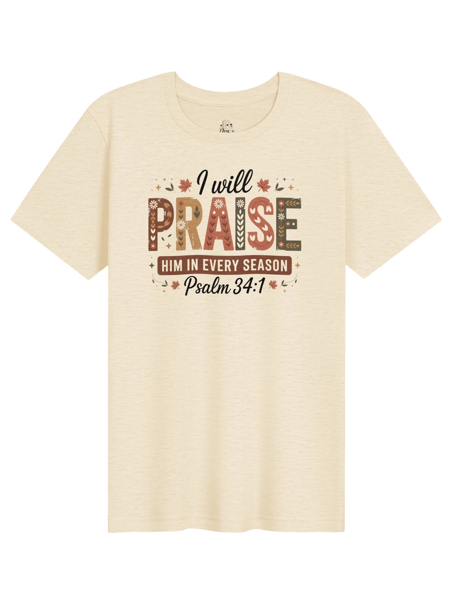 Praise Him in Every Season Christian Tee product image (12)