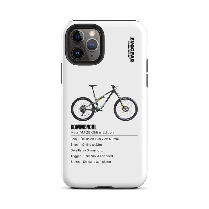 White Commencal Meta AM iPhone Case product image (49)
