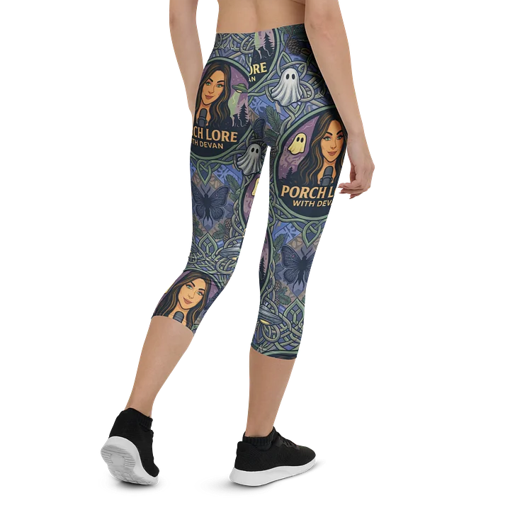 PORCH LORE DEVAN PERIWINKLE MOTH LEGGINGS product image (2)
