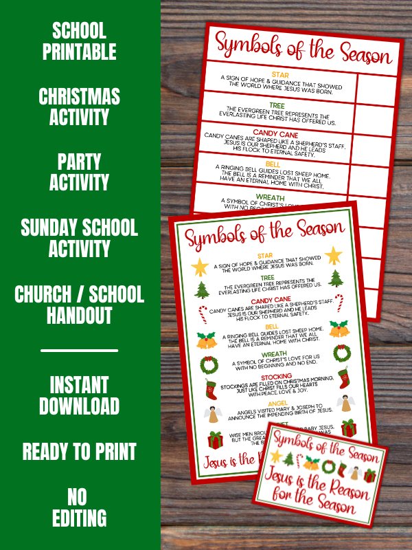 Christmas Symbols of the Season Activity product image (3)