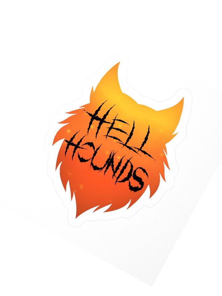 Hell Hounds Kiss Cut Sticker product image (6)