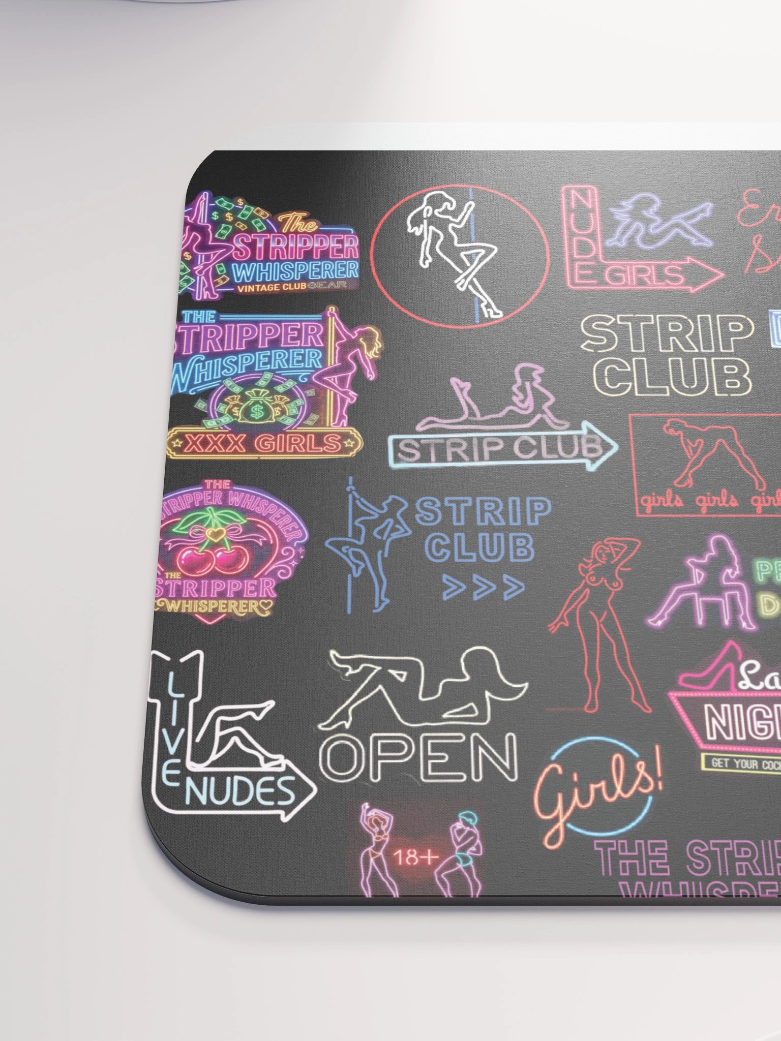 the neon sign mousepad product image (6)
