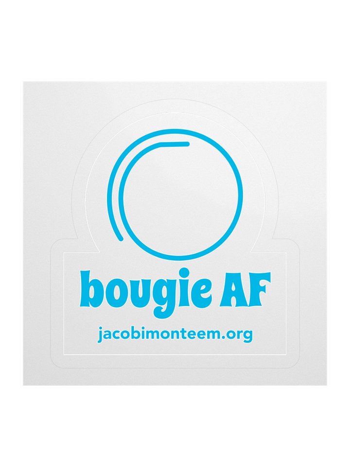 Bougie AF sticker with URL product image (1)