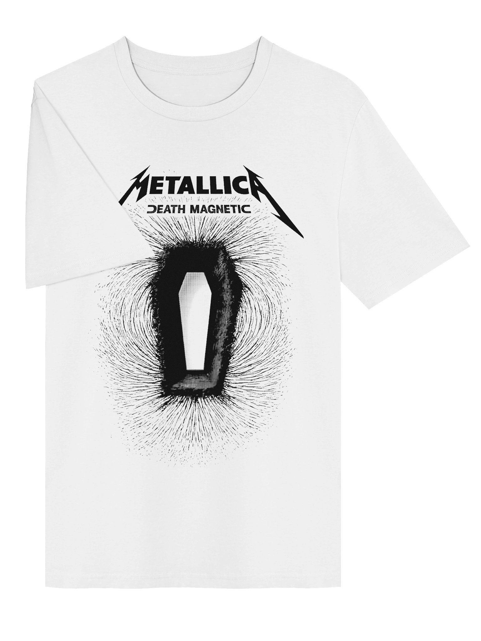 "Metallica Death Magnetic" Organic Graphic Tee – Premium Heavy Metal Band Merchandise product image (3)