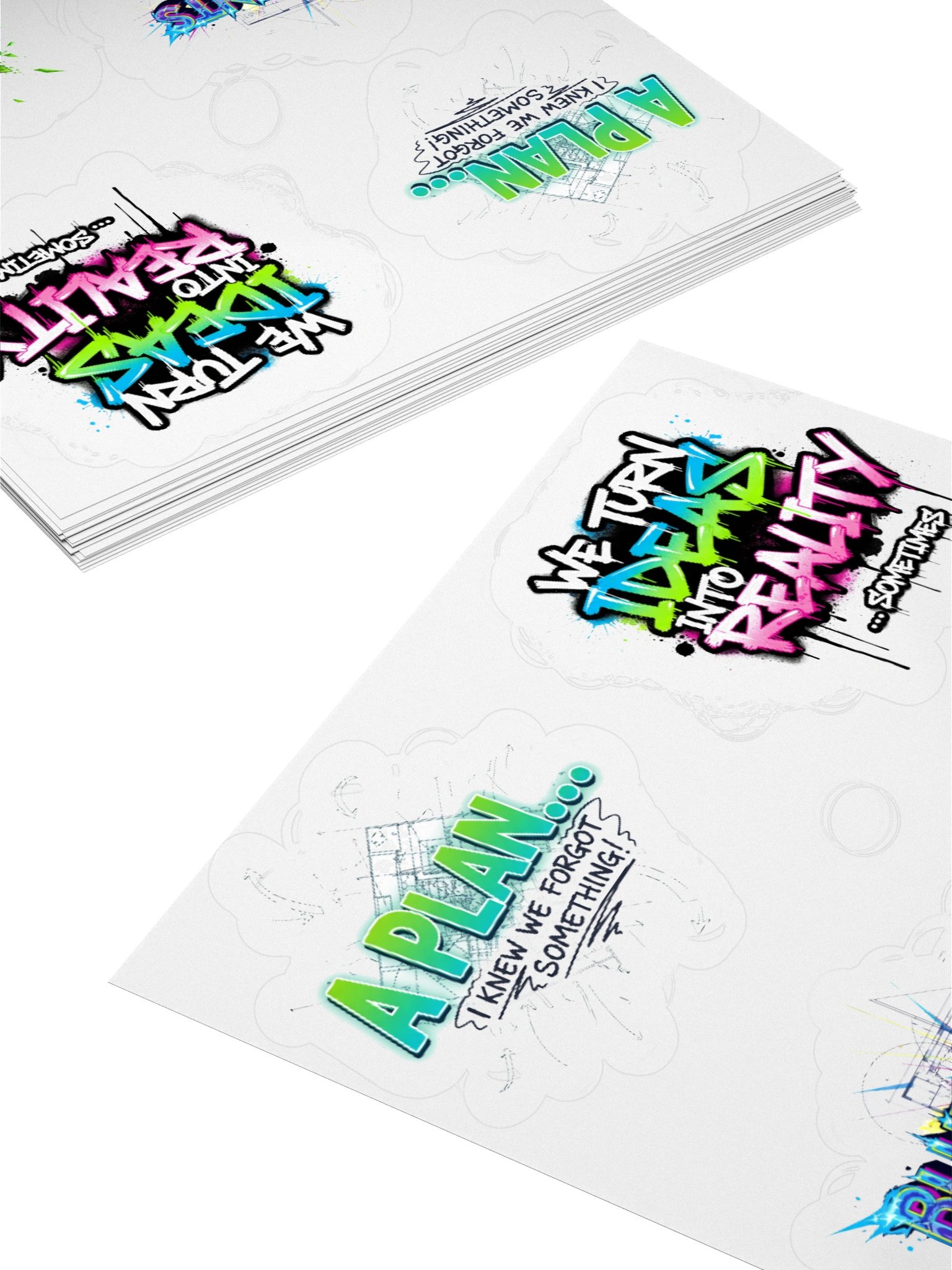 Wacky Wisdom Sticker Set product image (11)