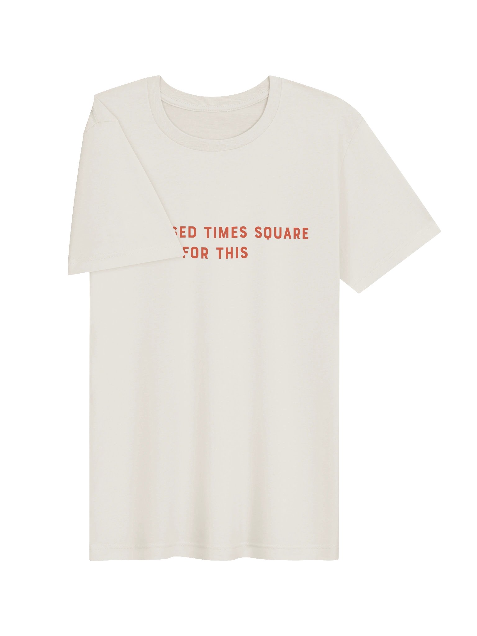 I Crossed Times Square For This tee product image (3)