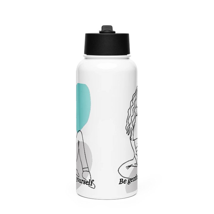 Be Gentle with Yourself Water Bottle product image (1)