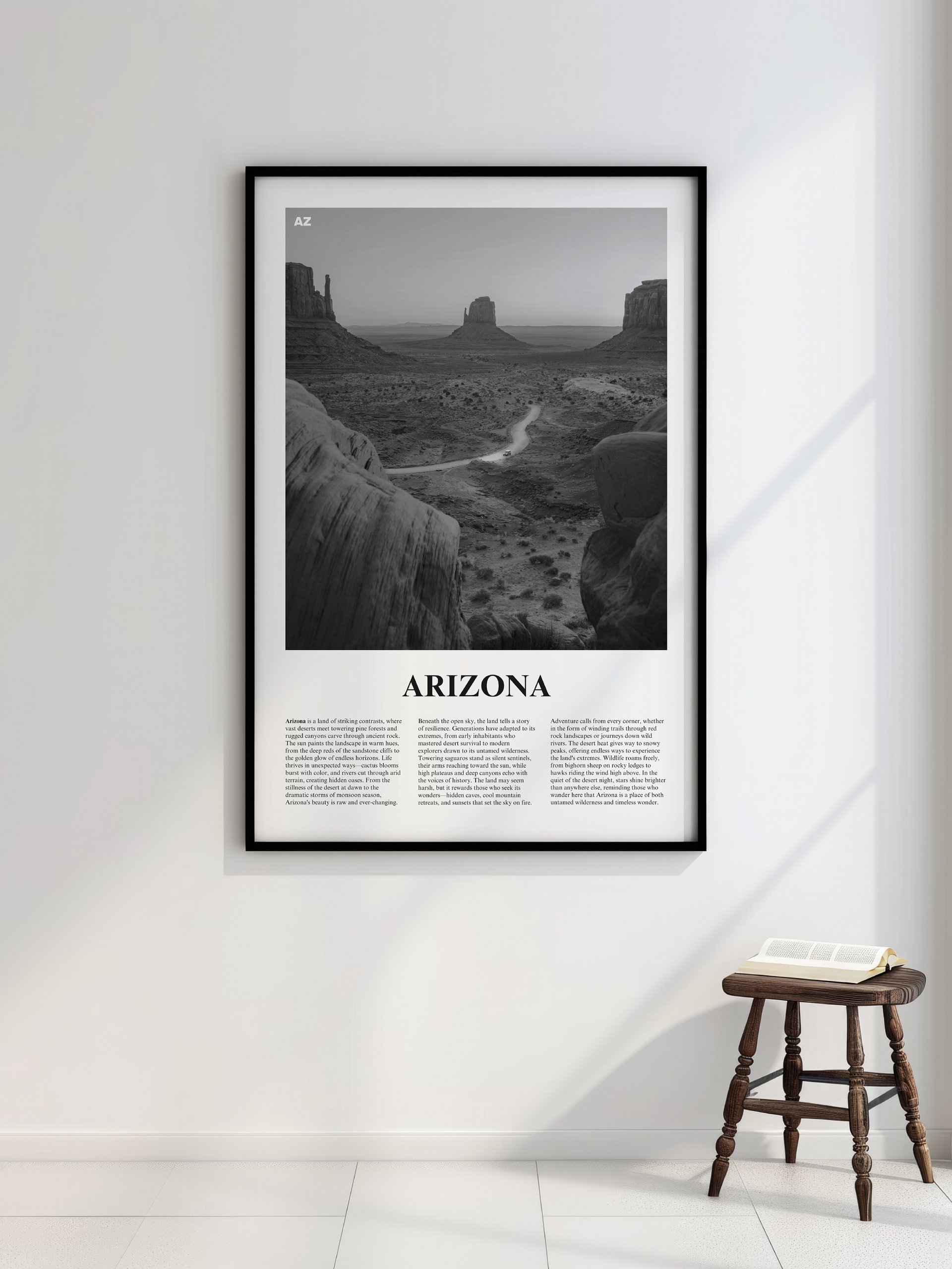 Arizona 02 Newspaper Poster | Framed product image (17)