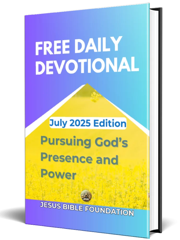 Free Daily Devotional July 2025 Edition: Pursuing God’s Presence and Power product image (1)