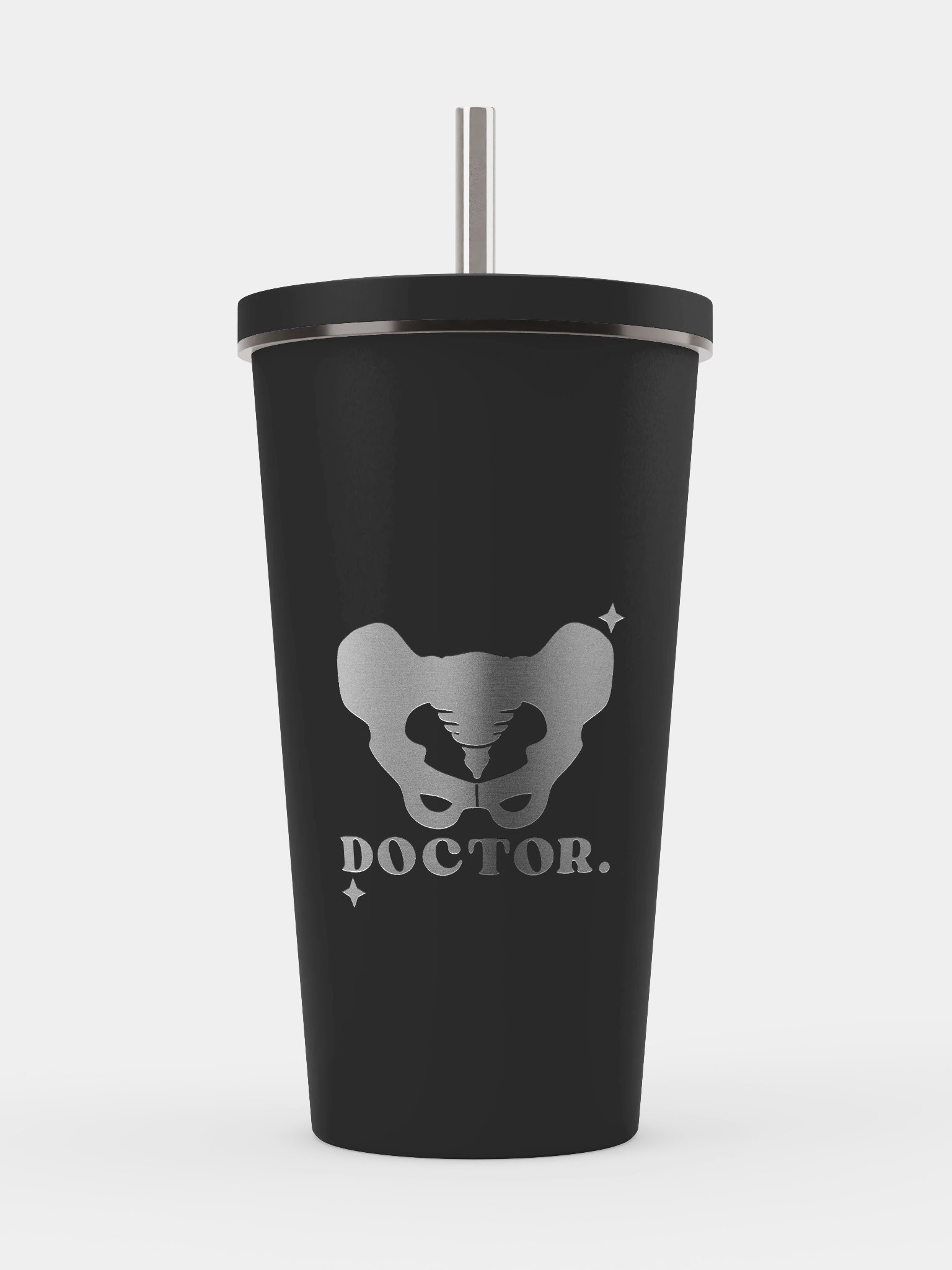OBYGYNs Sleek Insulated Tumbler with Straw product image (1)