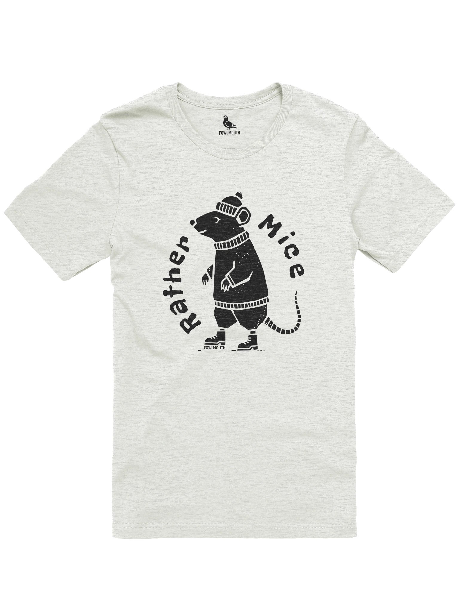 Fowlmouth Rather Mice Supersoft T-shirt product image (1)