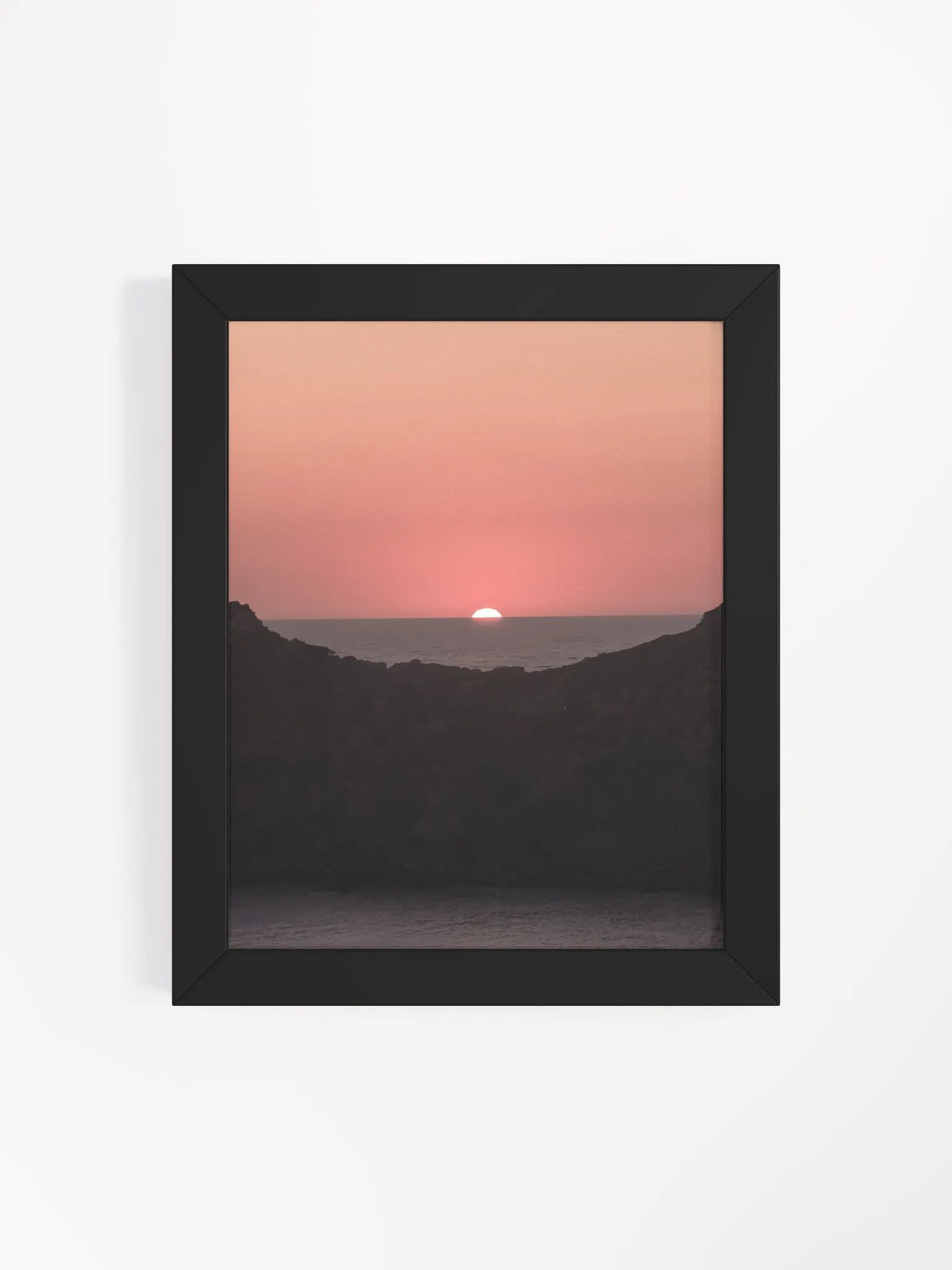 Sardegna Sunset - Framed High-Quality Matte Poster product image (4)