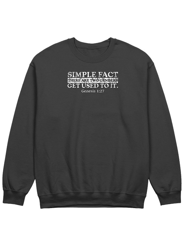 There Are Two Genders Sweatshirt product image (1)