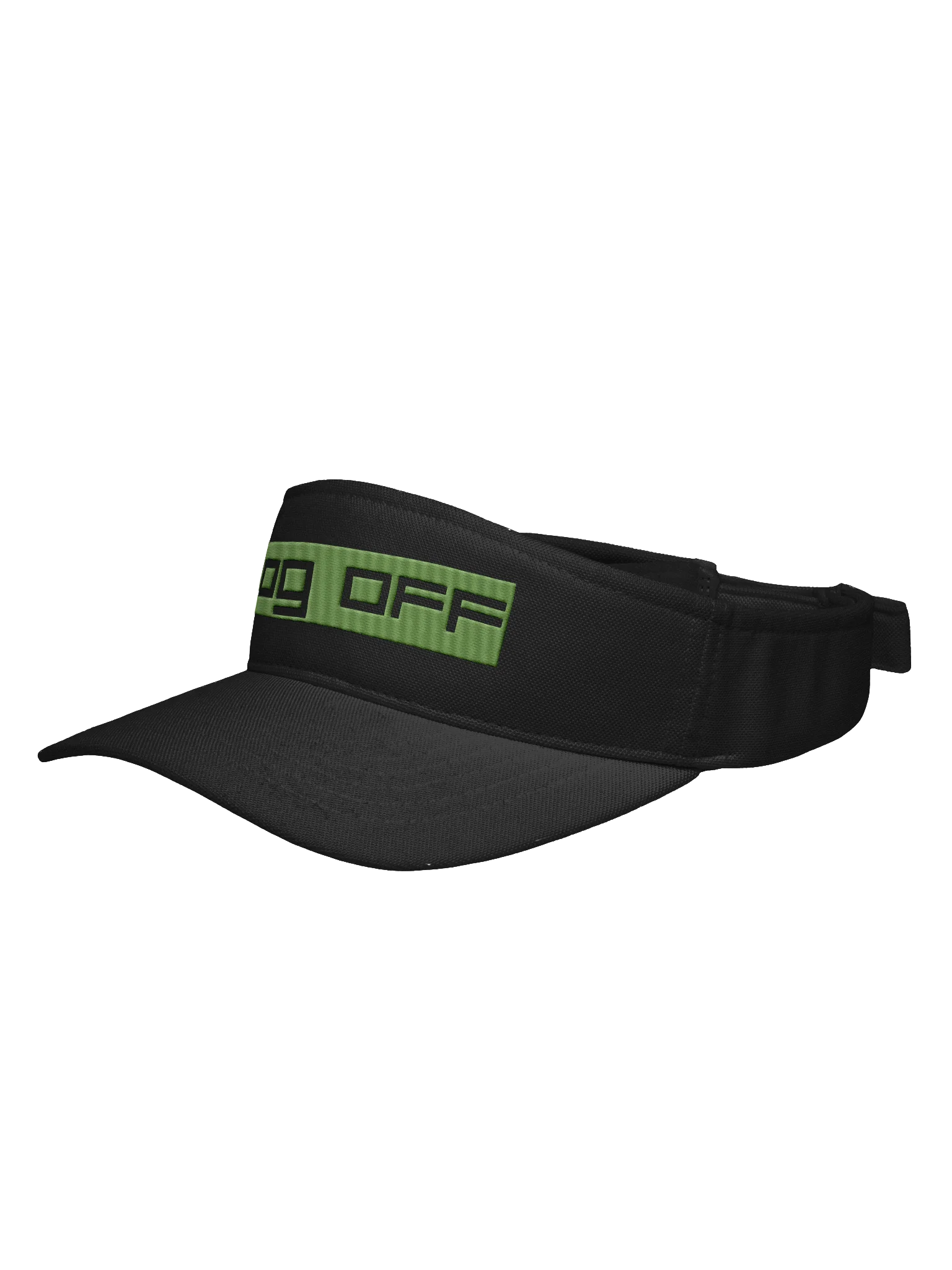 Log Off Embroidered Visor product image (3)