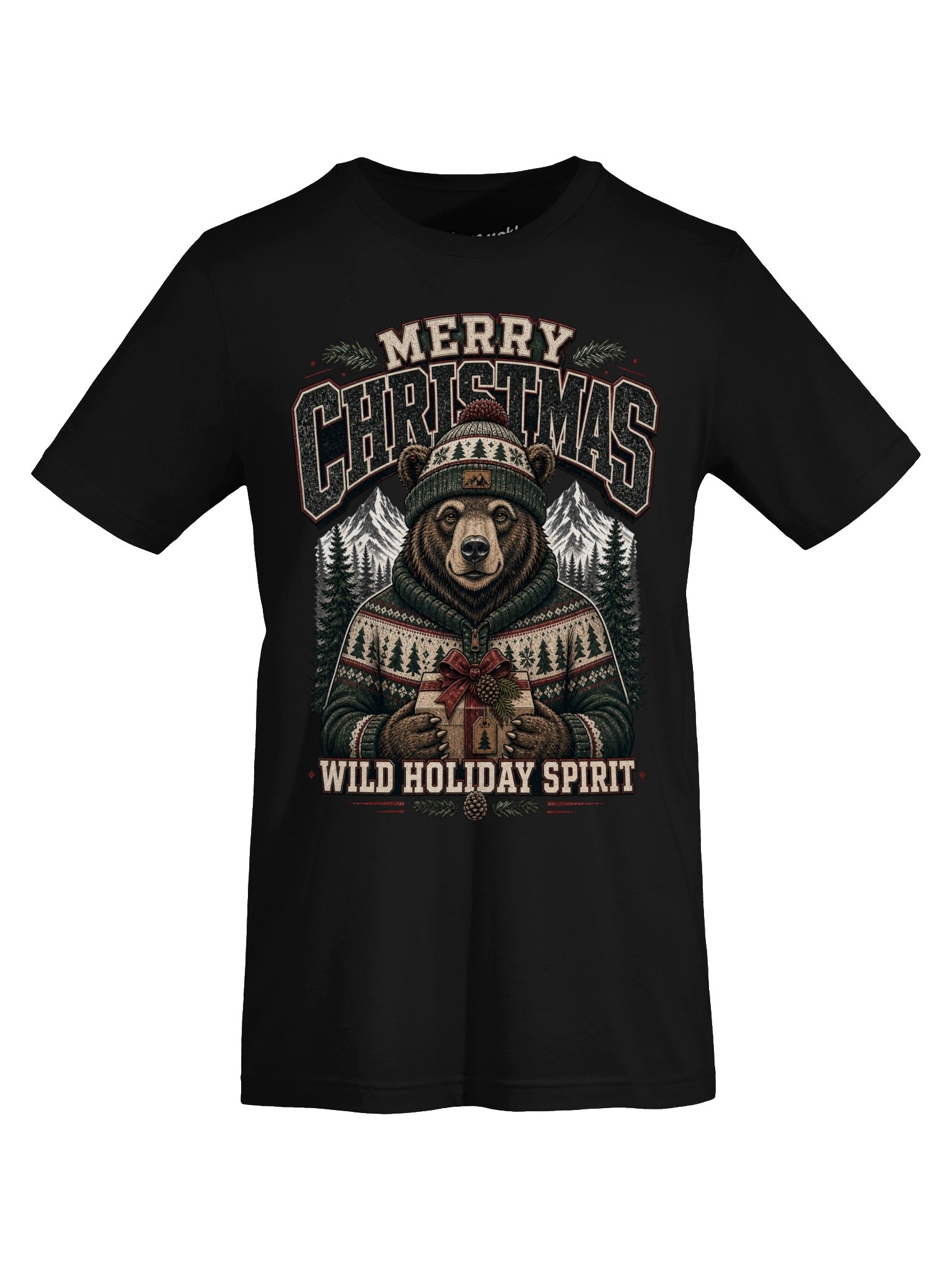 Beary Good Times Christmas Bear Tee product image (54)