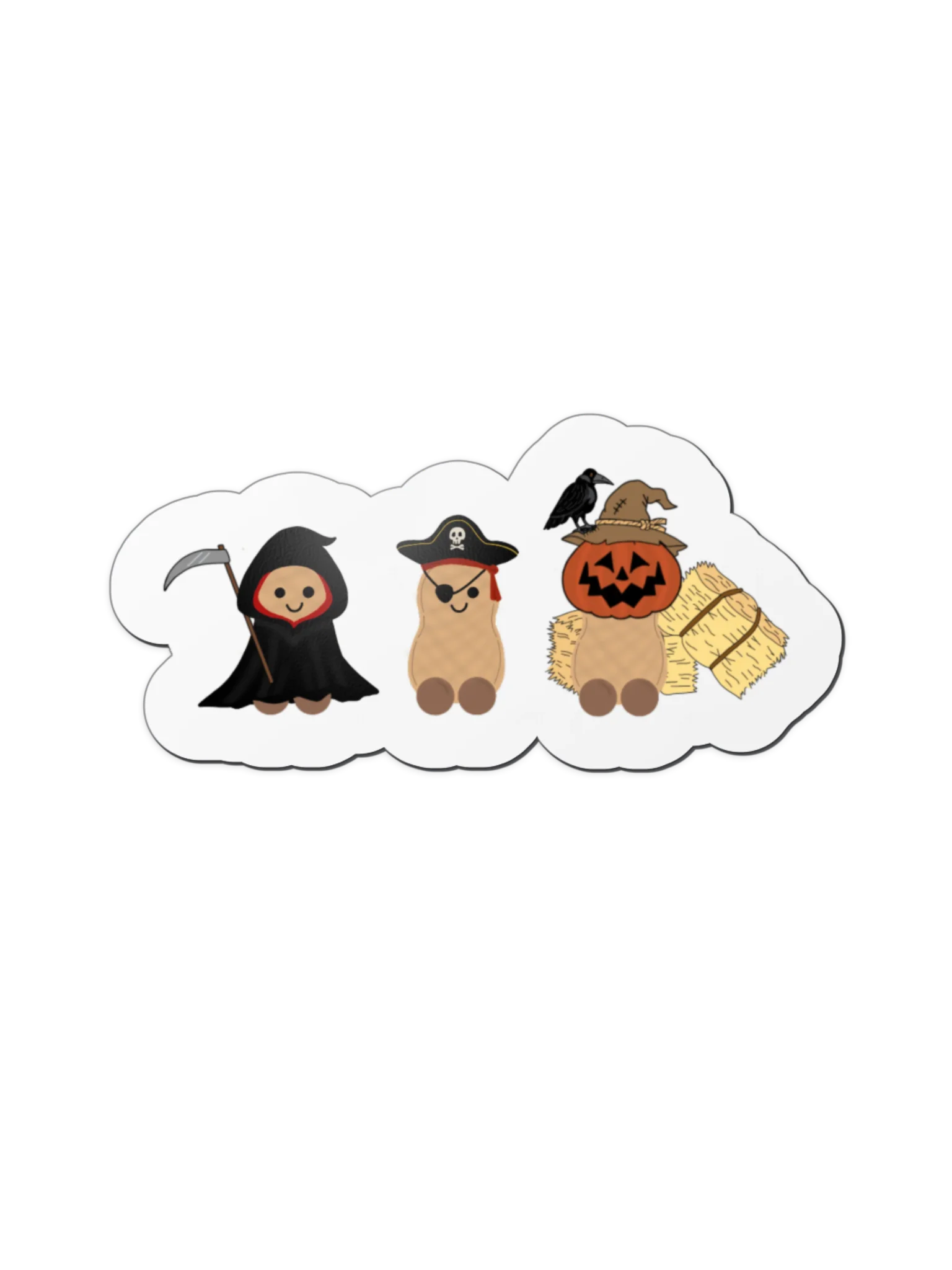 Dead Nuts Tell No Tales Magnet product image (1)