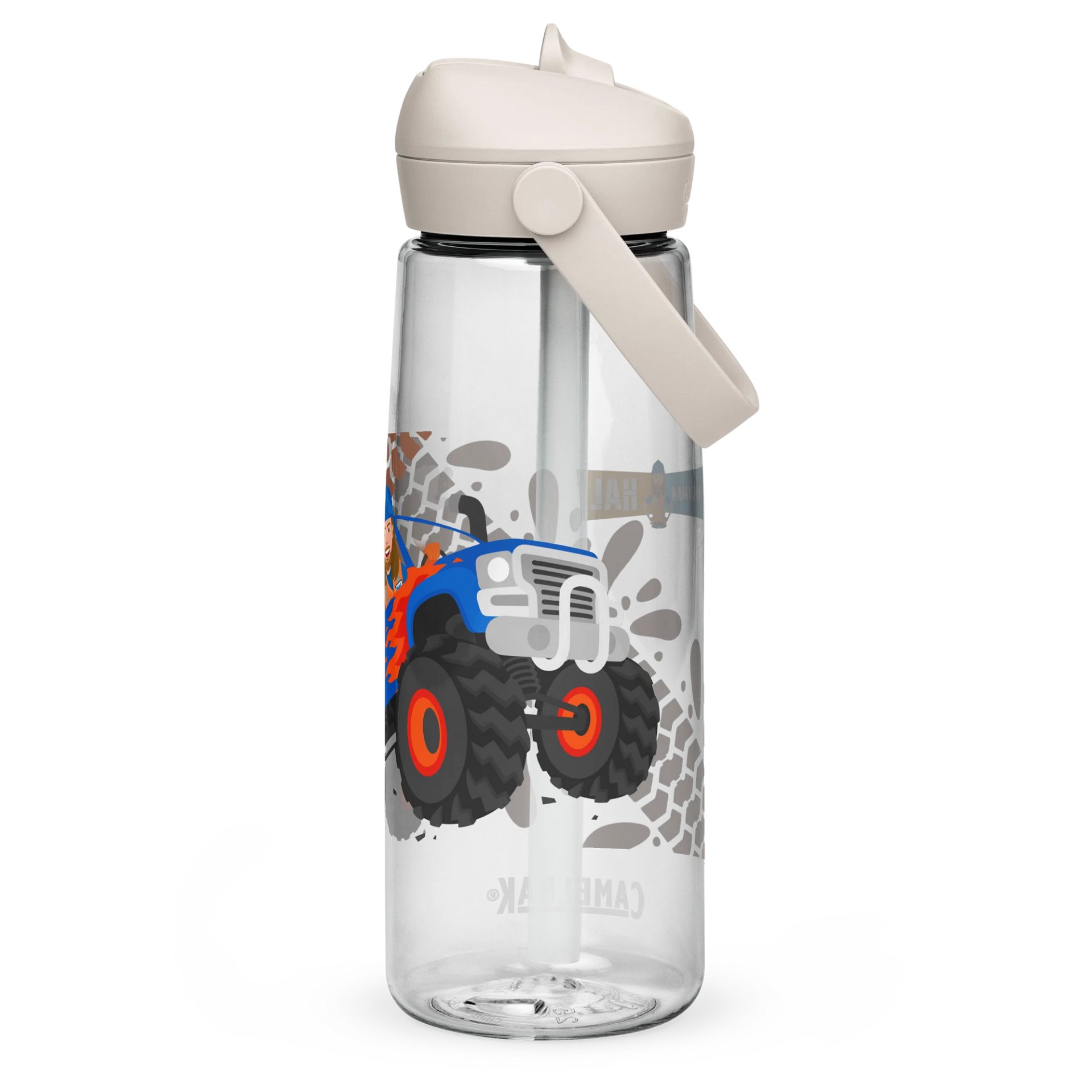 Monster Truck Madness Water Bottle product image (2)