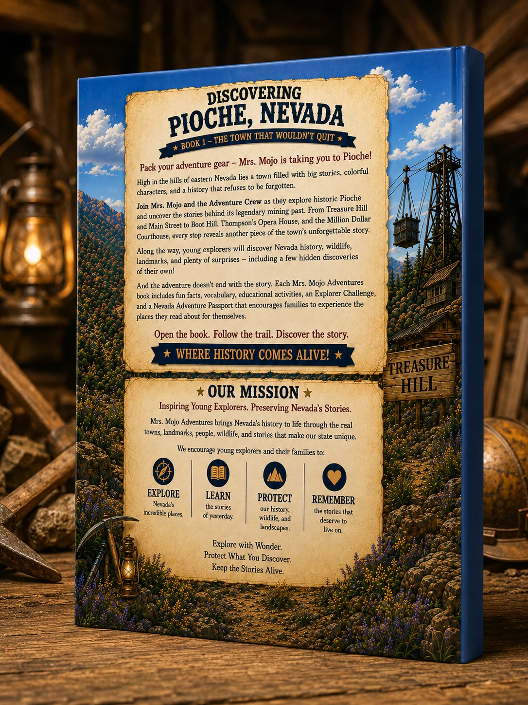 Mrs. Mojo Adventures: Book 1 – Discovering Pioche, Nevada: The Town That Wouldn't Quit product image (2)