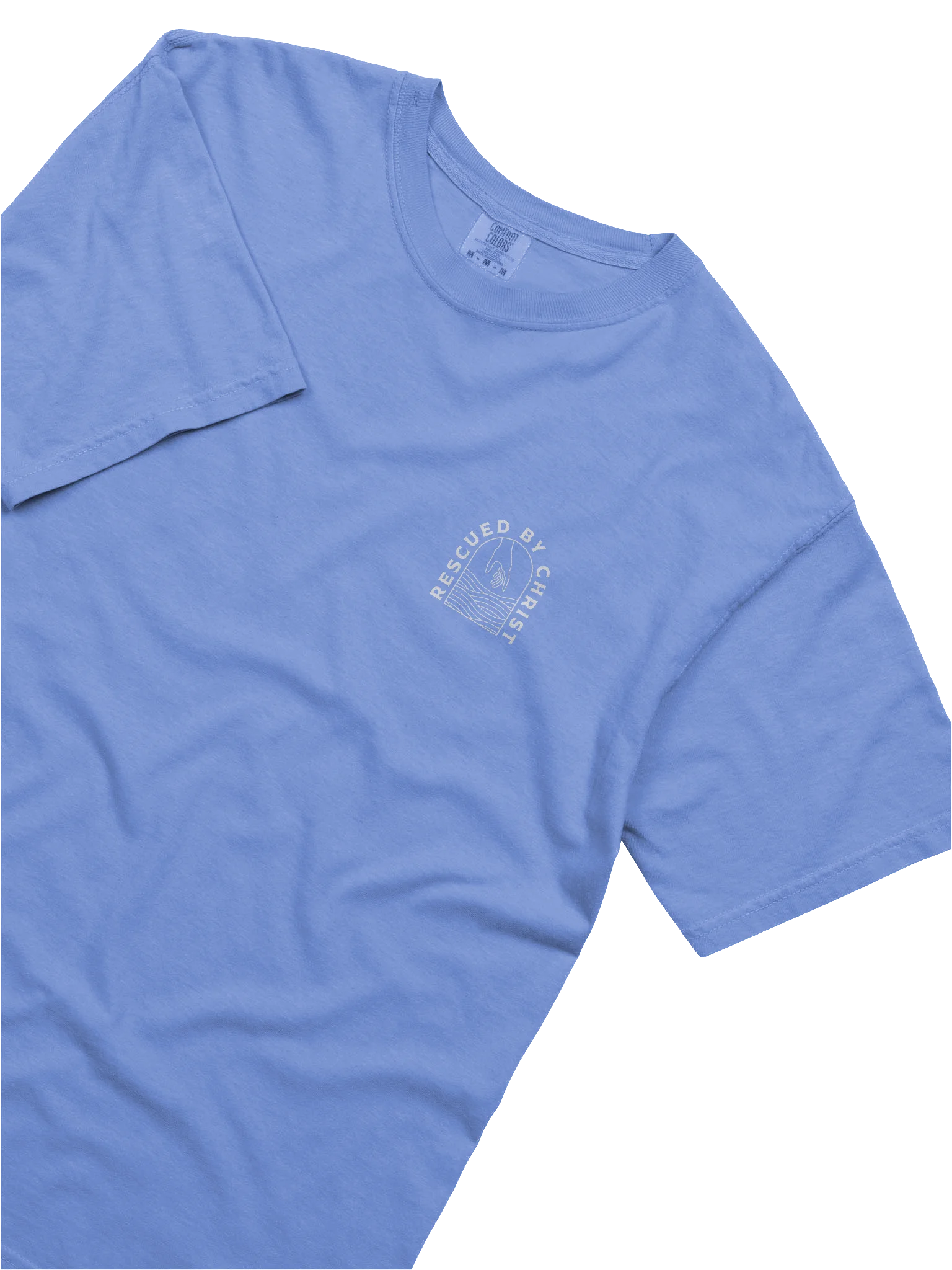 "Rescued by Christ" Essential Tee product image (5)